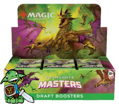Commander Masters Draft Booster Box - Direct Deal